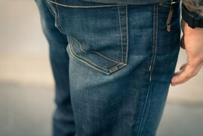 Xhinse 5.11 Defender Flex Slim, masa 35, indigo dark wash