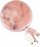 Mbështjellës kablloja Richmond & Finch Pink Marble, 90 cm, rrotullues, rozë mermeri
