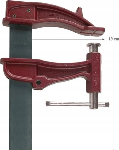 Shtrëngues Piher Maxipress 2XL 12080, 80 cm, pune e rëndë, i kuq