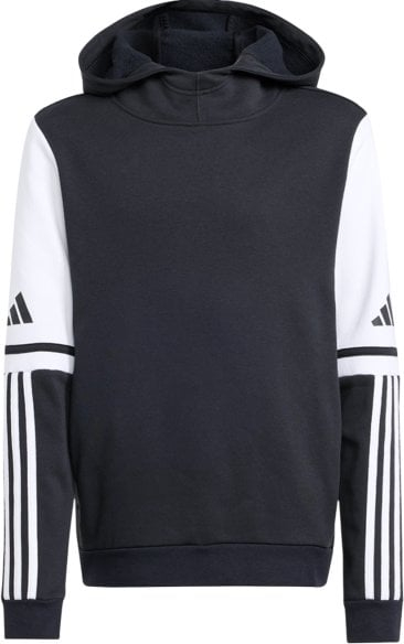 Bluzë me kapuç Adidas Squadra 25 Sweat Hoody Jr JD4804, për kalamaj, pambuk, gri