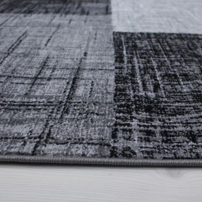 Tapet korridori Ayyildiz Carpets Plus 8001, 80 x 300 cm, 6 mm, gri e zi