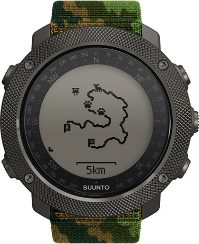 Orë dore Suunto Traverse Alpha Camo Woodland