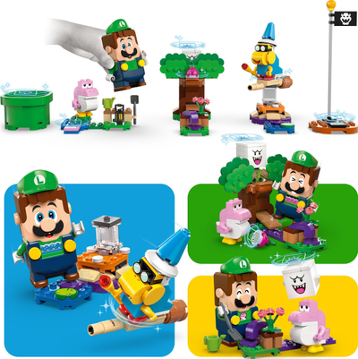 Set LEGO Super Mario Adventures me Luigi, interaktiv, figurinë e Luigi-t