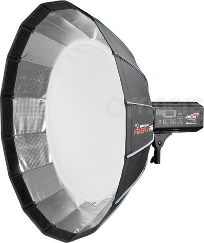 Софтбокс преклопен Aurora Firefly Par FPO85BW, 85 cm, бајонет Bowens Aurora, сребрен