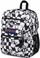 Çantë shpine Jansport Big Student Gravity Check, për laptop 15", shumëndarje, bardhezi