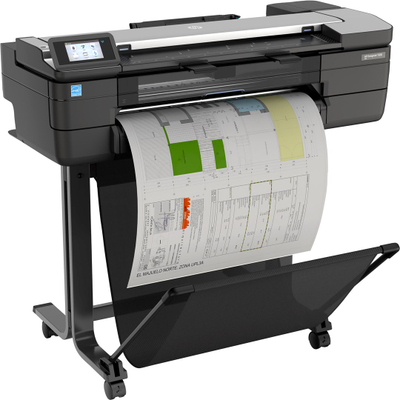 Plotter HP DesignJet T830 24", A1, multifunksional, gri