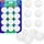 Topa pingpongu Mega Creative 532489, set me 12 copë, të bardhë