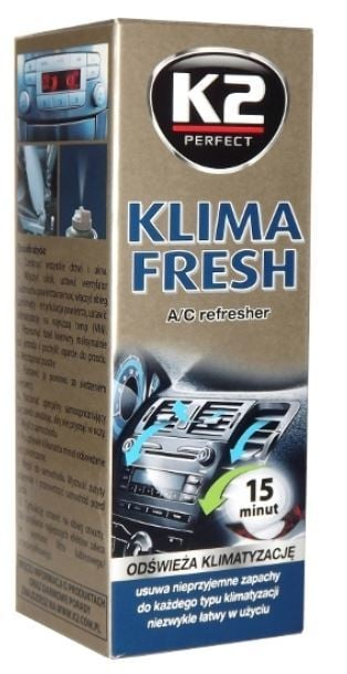 Freskues klimatizimi për vetura K2 Klima Fresh K222, 150ml, sprej, bezhë