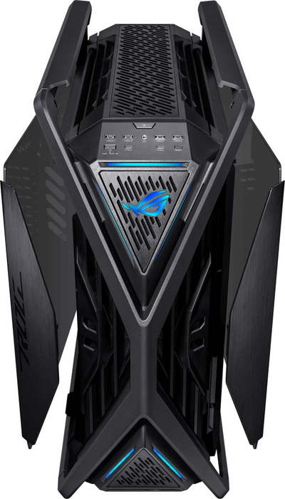 Kasa PC Asus ROG Hyperion GR701 BTF Edition, ATX full tower, xham i temperuar, e zezë