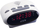 Radio me alarm Lenco ICR210, FM, ekran me dritë, e bardhë