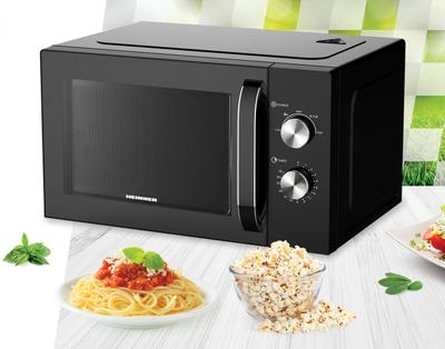 Furrë me mikrovalë Heinner HMW-M2535BK, 25L, 850W, e zezë