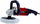 Polirues ekscentrik për vetura Vertex CAR POLISHER, 180mm, 1400W, portokalli