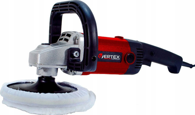 Polirues ekscentrik për vetura Vertex CAR POLISHER, 180mm, 1400W, portokalli