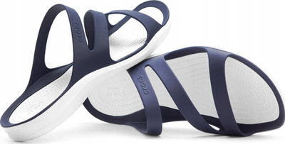 Женски сандали Crocs Swiftwater, бело морнарски