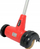Furçë elektrike për barëra YATO, 400W, diametër 11cm, me 2 furça