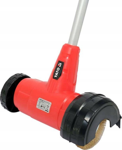 Furçë elektrike për barëra YATO, 400W, diametër 11cm, me 2 furça