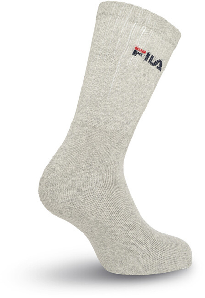 Çorape unisex Fila, 3 palë, të bardha/ të zeza/ të hirta