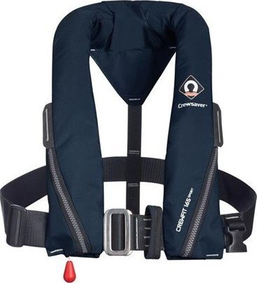 Jelek shpëtimi Crewsaver Crewfit 165N Sport, automatik, me parzmore, i kuq