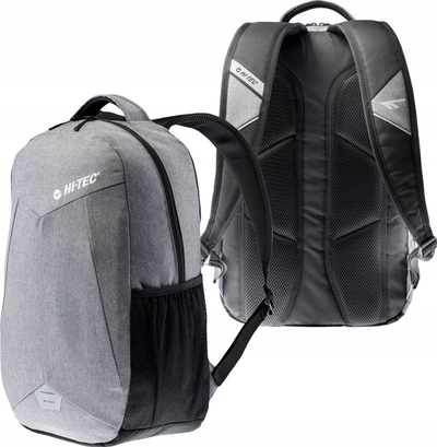 Çantë shpine Hi-Tec Falco 25, 25L, me pjesë reflektuese, hiri