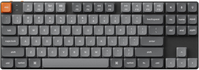 Tastierë mekanike Keychron K1 Max K1M H3, wireless, profil i ulët, gri