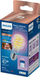 Llambë inteligjente Philips WiZ Filament Clear RGB, E27, 6.3W, dritë me ngjyra