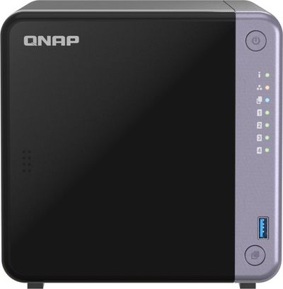 Server NAS QNAP TS-432X-4G, 4 vende për disqe, 4GB RAM, tower