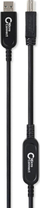 Kabllo USB Microconnect MC-USB3.0AB10OP, USB 3.2 Gen 2, 10m, e zezë