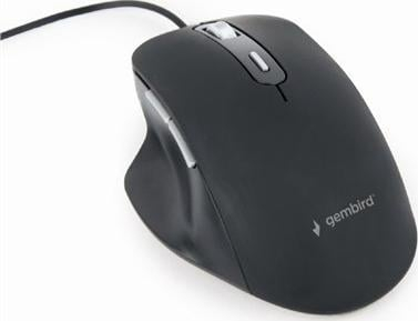 Maus Gembird MUS-6B-02, me kabllo, USB, i zi