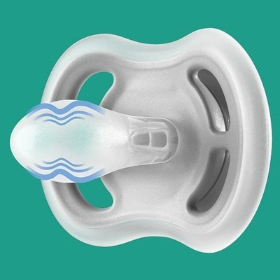 Biberon qetësues Philips Avent Ultra Air SCF349/18, 18m+, set 2 copë, për djem