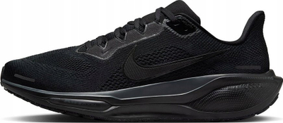 Atlete vrapimi Nike Pegasus 41 për burra, ReactX Air Zoom, sintetike, të zeza