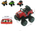 Makine lodër off road Jeep Die Cast, 8 cm, me tërheqje, shumëngjyrëshe