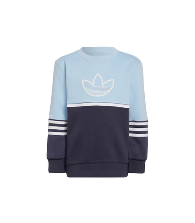 Trenerka set për fëmijë Adidas, e kaltërt/e zezë