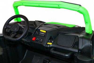 Makinë lodër me rrymë Buggy ATV Strong Green, 24V, me 2 ulëse, jeshile