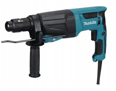 Çekiç me goditje Makita HR2670FT SDS Plus, 240V, me kabllo, blu