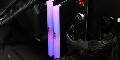 Memorie RAM GoodRam IRDM RGB, DDR5, 32GB, 6400MHz, CL32, e zezë