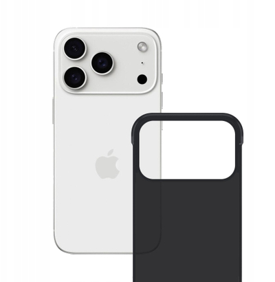 Këllëf telefoni 3MK Just20g Matte, për iPhone 17 Pro, i zi