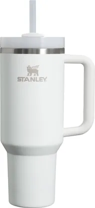 Gotë termike Stanley Quencher H2.0 FlowState, 1.2L, çelik inoks, e bardhë