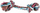 Litar lodre për qen Duvo+ Toy Rope, 45cm, shumëngjyrësh