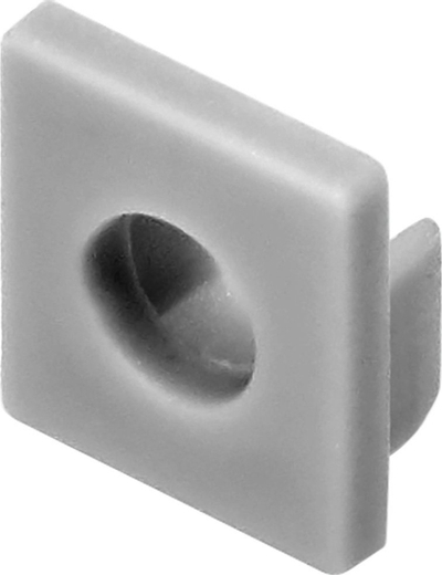 Kapak fundor për profil të futur LED AD-LP-6507, plastik, gri