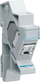 Konektor modular Hager TN002S RJ45, Cat.6 STP, për shinë TS35