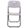 Karrige palosëse catering HM5048, plastike HDPE, 47x54.5x86 cm, e bardhë