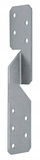Универзален фиксер за покрив Rafter to Purlin 250x35 mm, поцинкуван челик, 1 парче