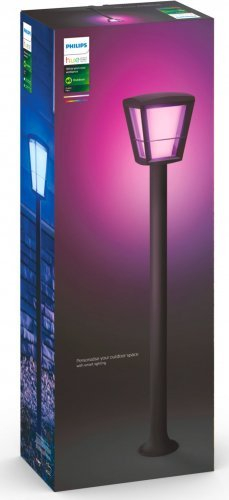 Fanar jashtë Philips Hue Econic, RGBW, 15W, i zi