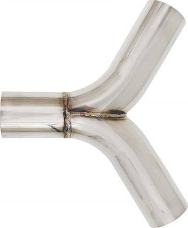 Tee shkarkimi universale 120°, 51mm, inoks 304, argjendtë
