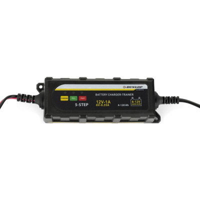 Karikues baterie Dunlop 92430, 6V 12V, 1A, i zi