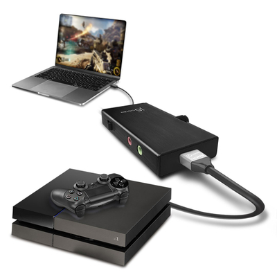 Përshtatës për kamerë J5create JVA02, HDMI në USB-C, 1080p, i hirtë
