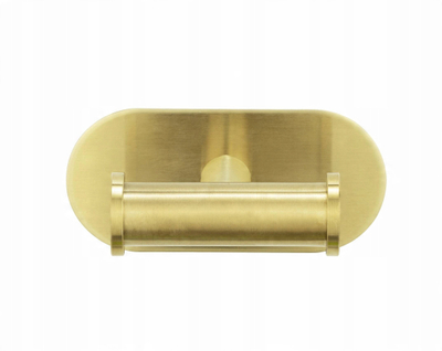 Varëse muri dyshe WENKO Turbo Loc Orea Gold Matt, çelik inox, montim pa shpim, ngjyrë ari mat