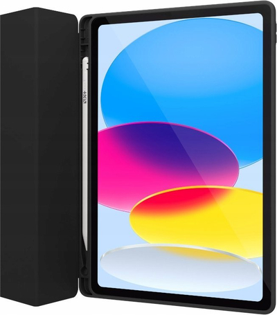 Futrollë tablet NEXT ONE Rollercase, për iPad 10th Gen 10.9", me mbajtës Apple Pencil, e zezë