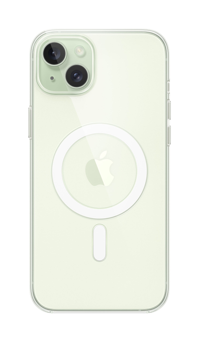 Apple iPhone 15 Plus Clear Case me MagSafe