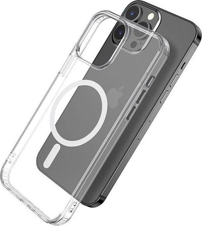 Këllëf telefoni ESTUFF ES67140003, 6.1", MagSafe, transparent